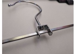 Вішалка-прищіпка (хром) 35 см./ упаковка 10 шт.